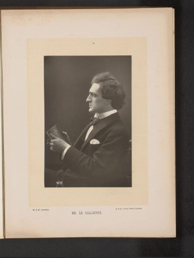Portrait of Richard Le Gallienne