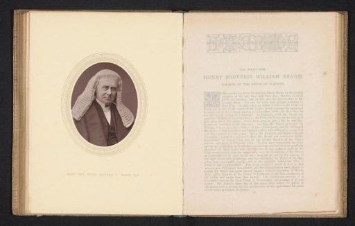 Right Hon. Henry Bouverie W. Brand M.P.