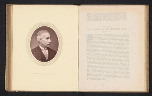 Right Hon. Sir Bartle Frere