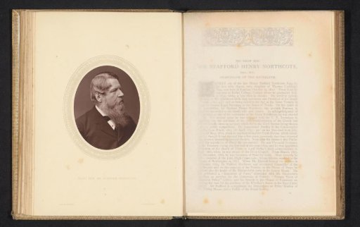 Right Hon. Sir Stafford Northcote