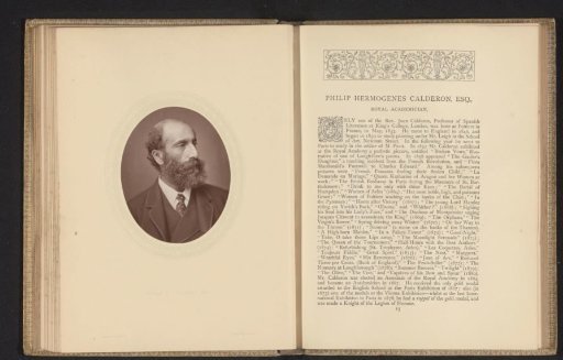 Philip H. Calderon, R.A.
