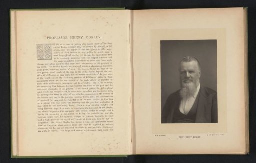 Portrait of Henry Morley