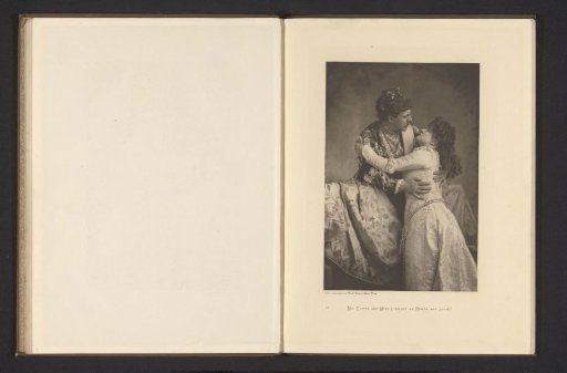 Mr. Clyffe and Miss Lingard as Romeo and Juliet