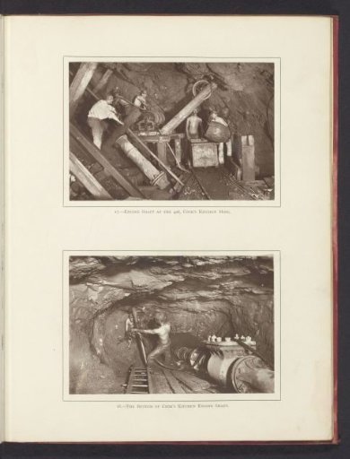 Engine shaft in the Cook's Kitchen Mine in Cornwall