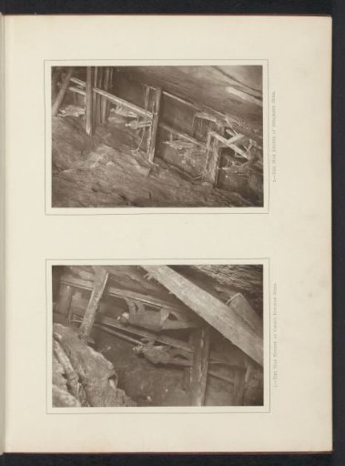 Fahrkunst in a mine in Cornwall