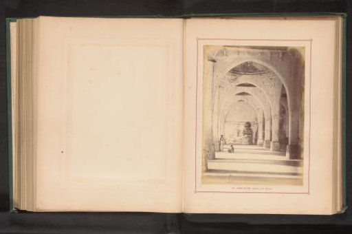 Interior of the mosque of Shah-e-Alam's Roza in Ahmedabad