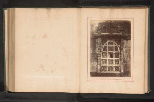 Window of the Shapoor Mosque in Ahmedabad