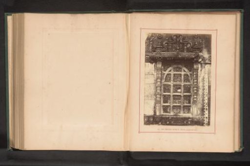 Window of the Shapoor Mosque in Ahmedabad