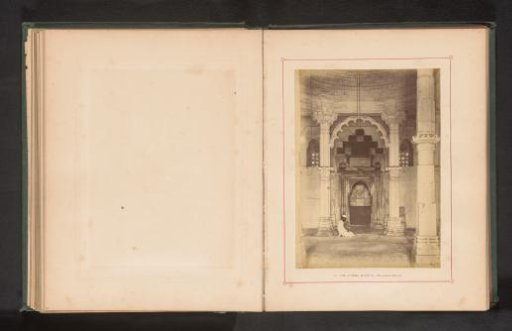 Prayer Niche, a Mihrab, in the Jama Masjid in Ahmedabad