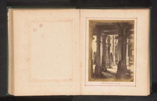 Pillars of the Haibat Khan Mosque in Ahmedabad