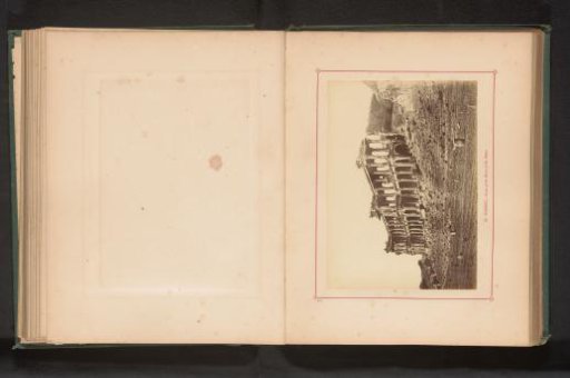 View of the ruins of a palace at Sarkhej Roza near Ahmedabad