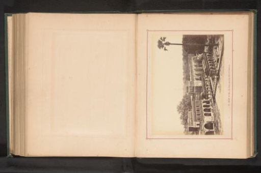 View of a water basin and the entrance to Shah-e-Alam's Roza in Ahmedabad