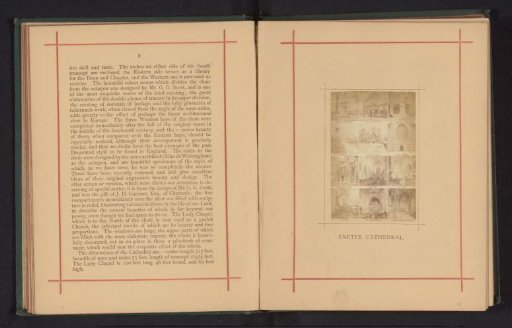 Photographic reproduction of twelve photographs of Exeter and Exeter Cathedral