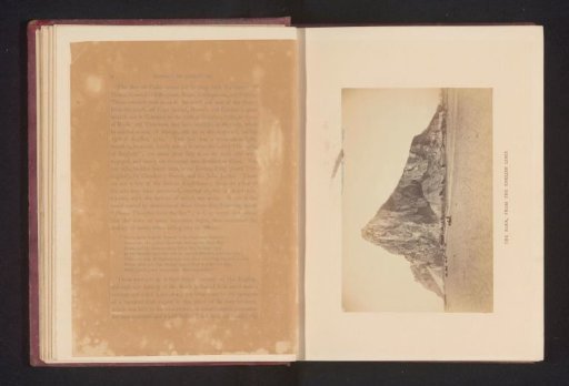 The rock, from the English lines