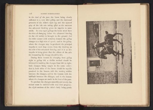 Man on a horse at a gallop