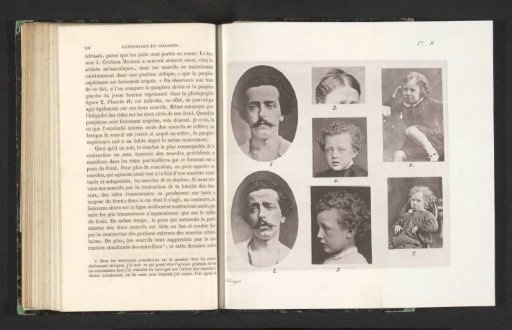 Seven images of sorrowful persons