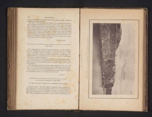 View of a breach in a bastion at Strasbourg as a result of a siege by the German army
