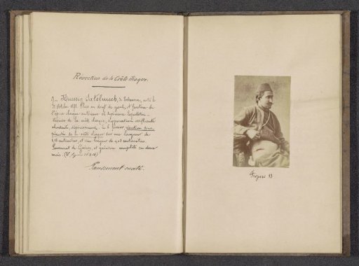 Portrait of Hussein Sateluiech after an operation on his iliac crest
