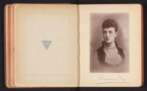 Portrait of possibly Louise of Saxe-Coburg and Gotha