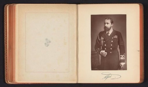 Portrait of Alfred of Saxe-Coburg and Gotha