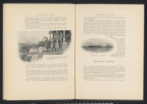 Tsar Nicholas II of Russia boarding the yacht Alexandria