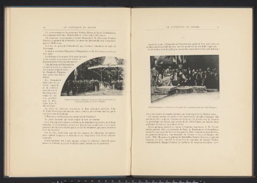 Russian peasants laying the foundation stone of a French shelter in St. Petersburg