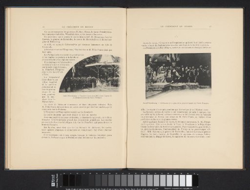 Laying of the foundation stone of a French shelter in St. Petersburg