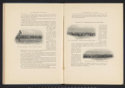 Parade of cavalry and Cossacks at Krasnoye Selo