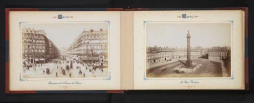 View of the Place Vendôme in Paris