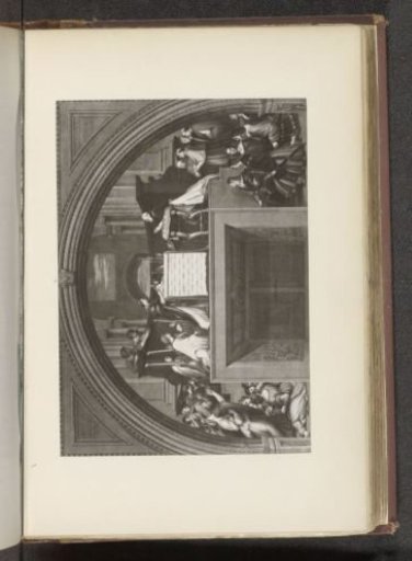 Photographic reproduction of the fresco The Mass at Bolsena