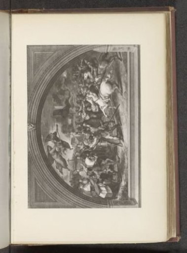 Photographic reproduction of the fresco The Meeting of Leo the Great and Attila