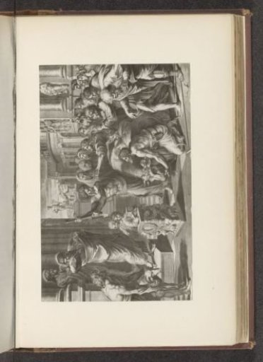 Photographic reproduction of a print, depicting the sacrifice at Lystra