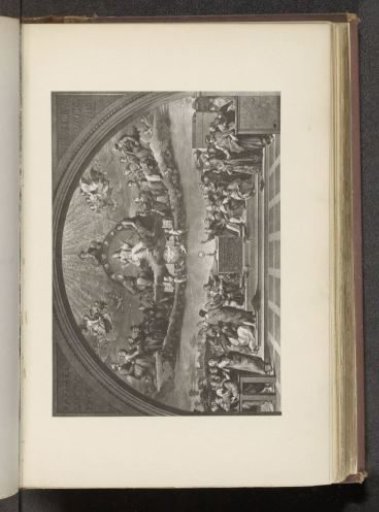 Photographic reproduction of the fresco Dispute over the Holy Sacrament
