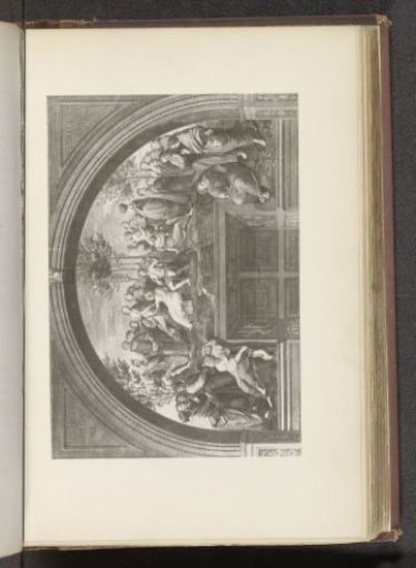 Photographic reproduction of the fresco Parnassus
