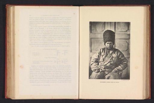 Portrait of Mohammed Rahim, the khan of Khiva