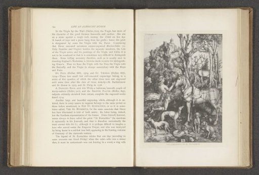 Photographic reproduction of a print by Eustachius of Rome by Albrecht Dürer