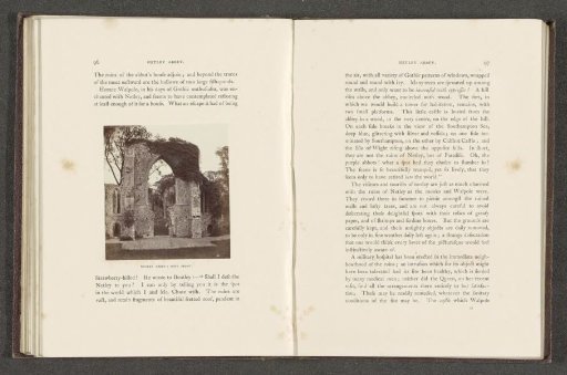 Exterior of the ruins of Netley Abbey