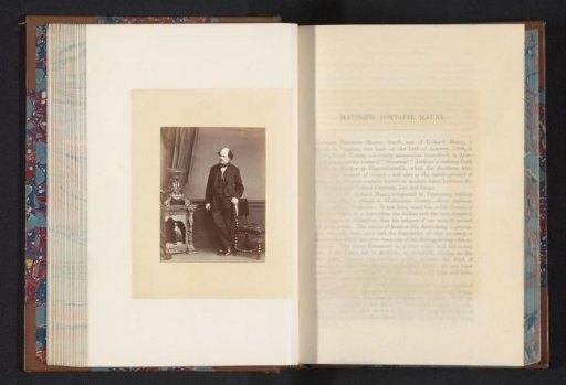 Portrait of Matthew Fontaine Maury