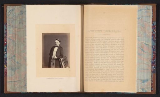 Portrait of Alfred Swaine Taylor