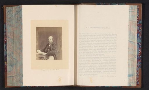 Portrait of Bernard Bolingbroke Woodward