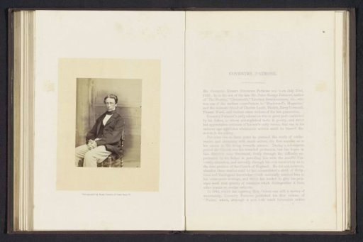 Portrait of Coventry Patmore