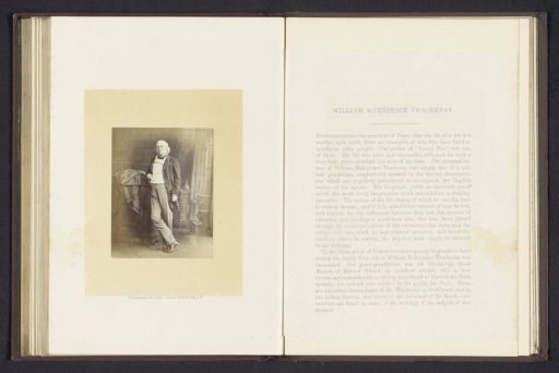 Portrait of William Makepeace Thackeray