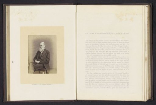 Portrait of Charles Darwin