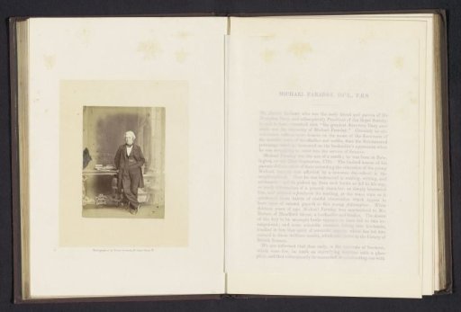 Portrait of Michael Faraday