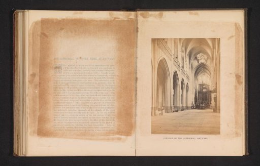 Interior of the cathedral, Antwerp