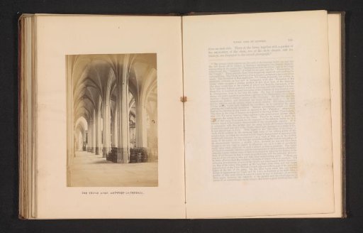 The triple aisle, Antwerp cathedral
