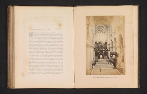 The church of St. Jacques, Antwerp