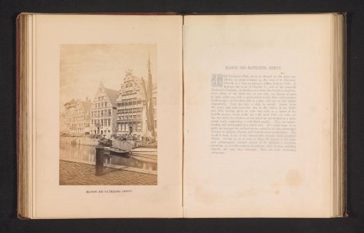 House of the boatmen, Ghent