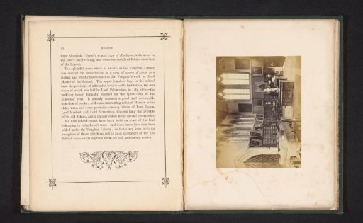 Interior of the library of Harrow School