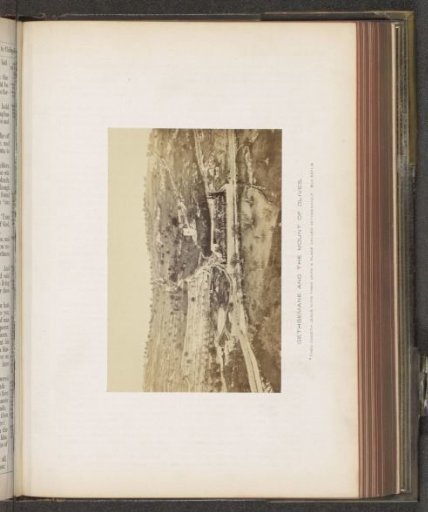View of the Mount of Olives and the Garden of Gethsemane